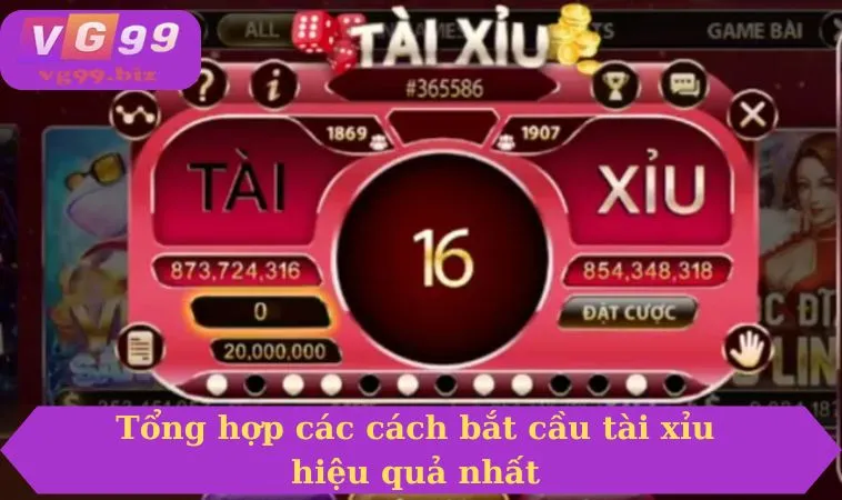 Tổng hợp các cách bắt cầu tài xỉu hiệu quả nhất